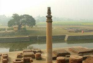 Ashoka Pillar in Vaishali