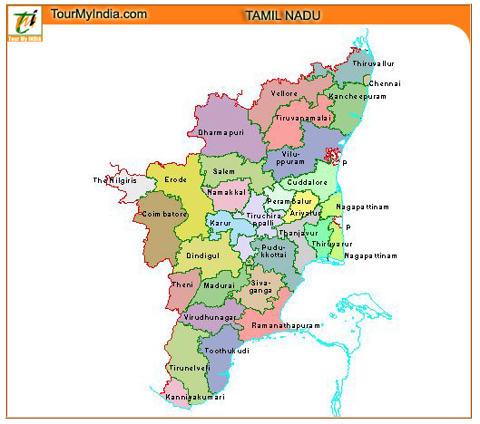 Tamil Nadu Map Photo Tamil Nadu Map High Resolution Stock Photography