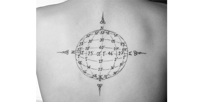 The Meaning Behind The Coordinates Tattoo - TattoosWin