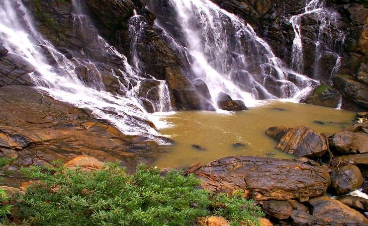 Meenmutty Waterfalls Kerala