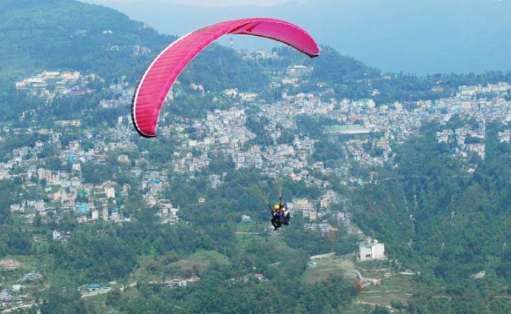 Paragliding in Sikkim