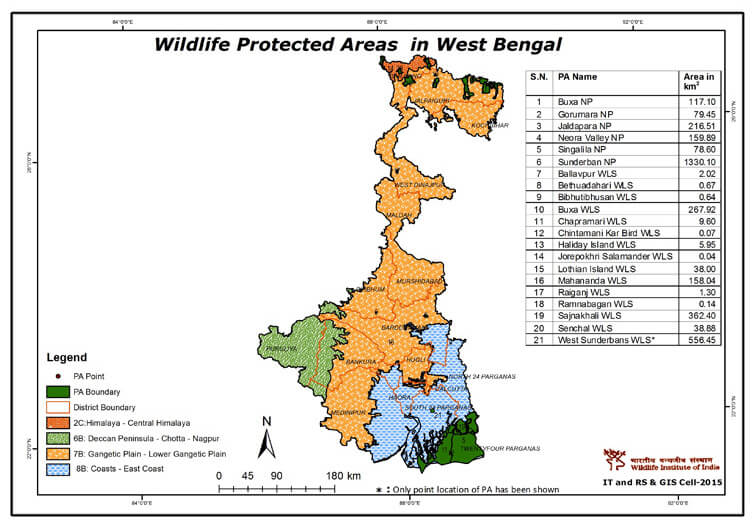 Conserving Wildlife And Its Habitat In West Bengal