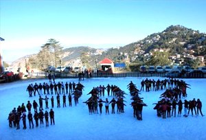 Ice Skating Carnival Himachal