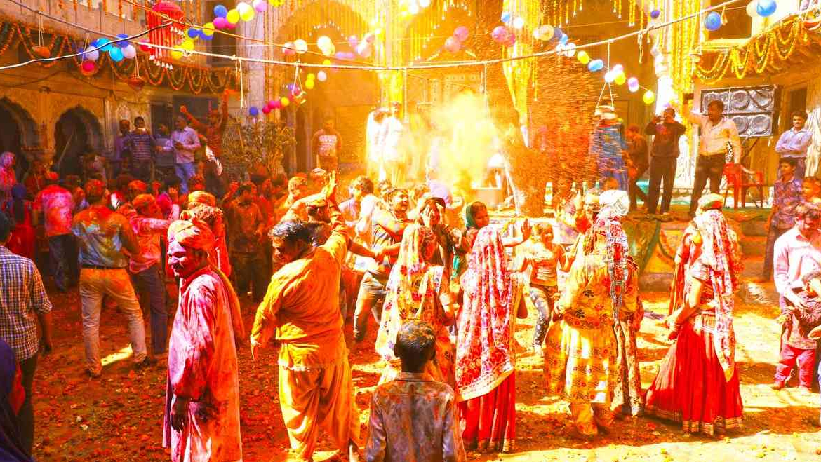 All About the Colourful Braj Holi Festival in Bharatpur, Rajasthan