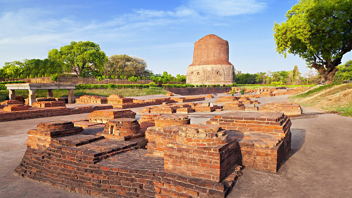 Sarnath In India Map